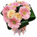 bouquet of roses and gerberas. Tashkent