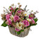 floral arrangement in a basket. Tashkent