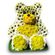 teddy bear made of flowers. Tashkent