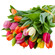 Mixed Color Tulips bouquet. Tashkent